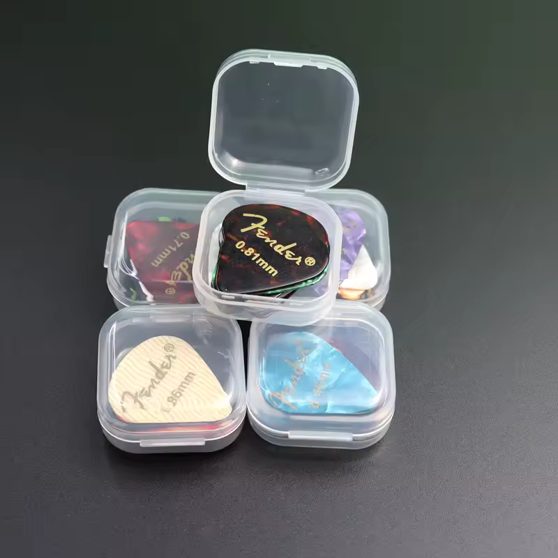20&50&100 Pcs Acoustic Electric Guitar Picks Plectrum Celluloid Guitar Picks Accessories with Box Thickness 0.46mm-0.96mm - Image 5