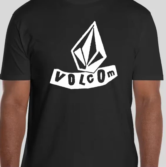 Volcom Men Women Cotton T-shirt Luxury Brand Fashion Big Size Top Casual Short Sleeve Streetwear Classic Print Loose Tee 2026