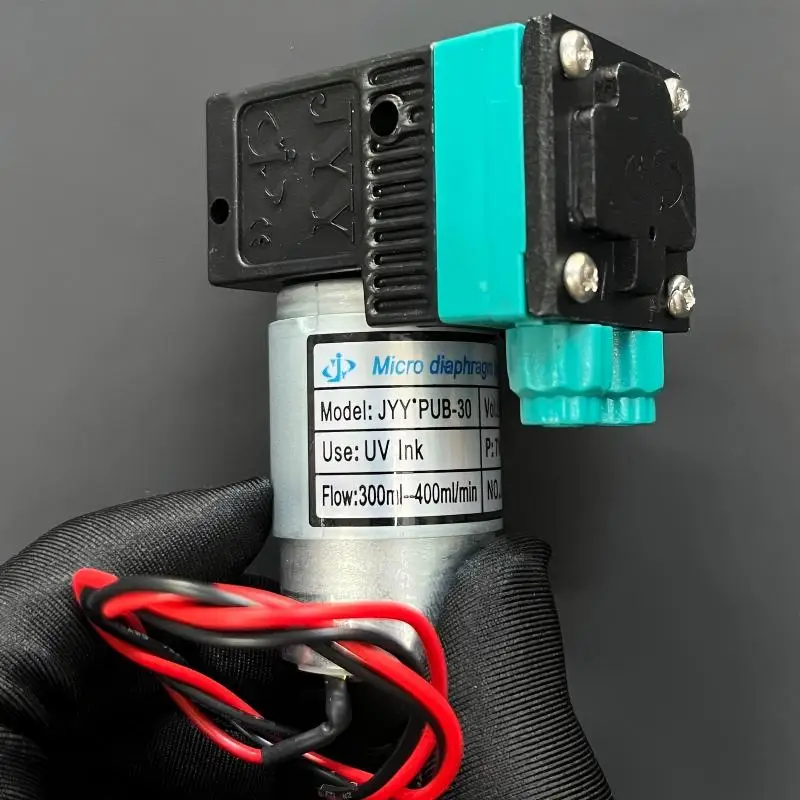 JYY-PUB-30 UV 24V 7W Ink Pump for DTF Efficient 300-400ml Min Ink Extraction Printing New Condition