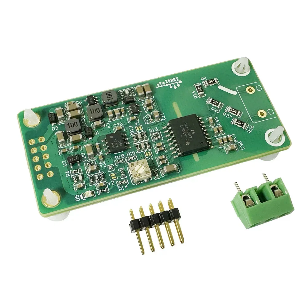 AMC3330 Adjustable Zero Isolated Amplifier Module, ±400V Input, 0-5V/±5V Output, Voltage Signal Conditioner