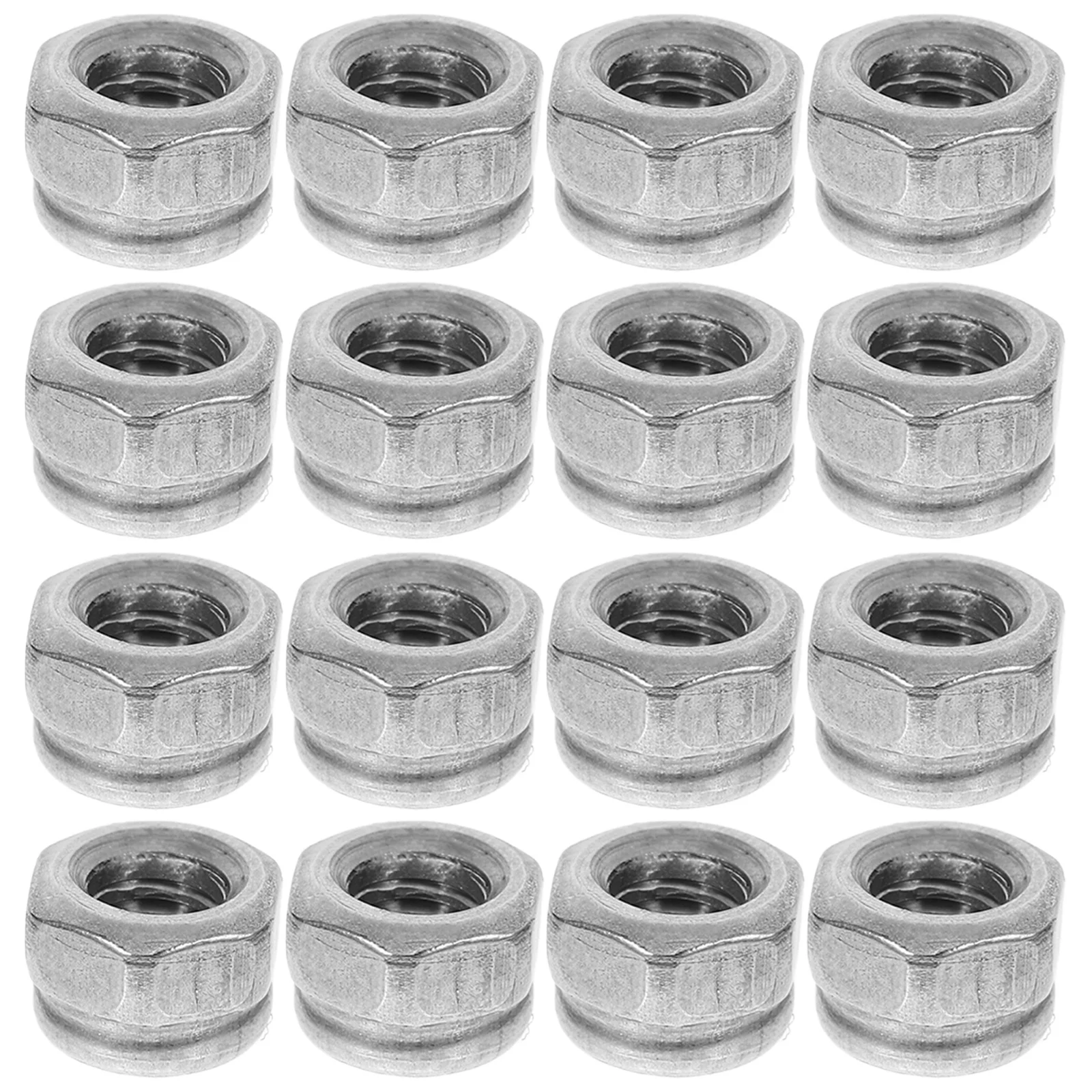 

100 Pcs Anti-loose Locknut Nuts Fasteners 304 Stainless Steel Replacement Metric Assortment