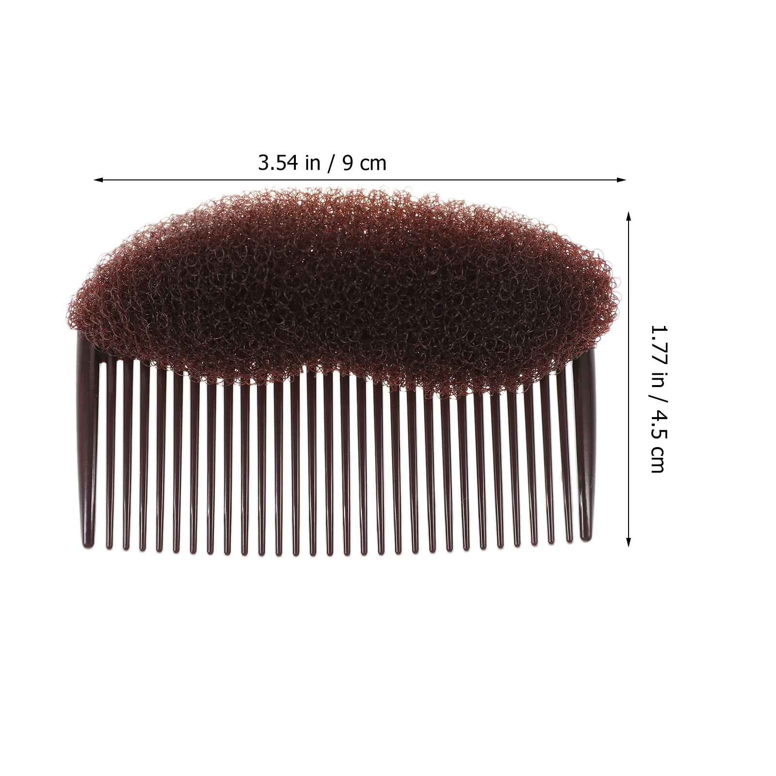 

4 pcs Hair Volume Insert Comb Pad For Root Lifting Volumizing Styling Tool Bun Maker Shaper Accessories