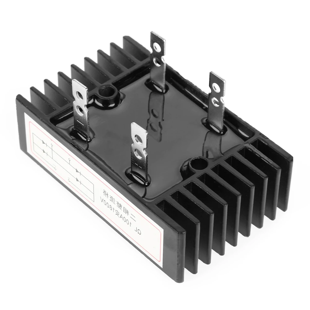 1PC Single-phase Bridge QL100A 1600V Rectifier Bridge Diesel Generator Set High-power Rectifier Bridge Stack Accessories