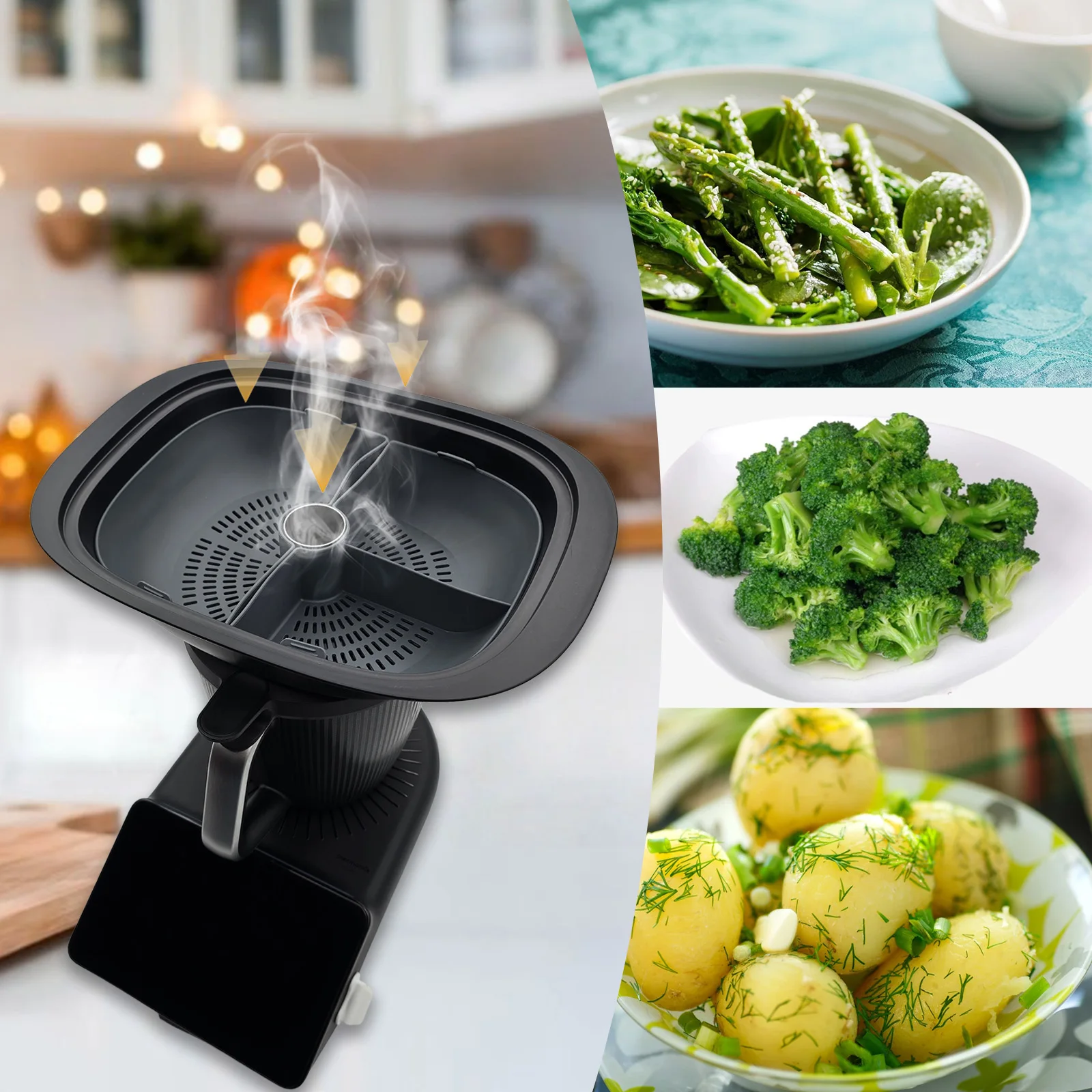 Silicone Grid Steam… - image