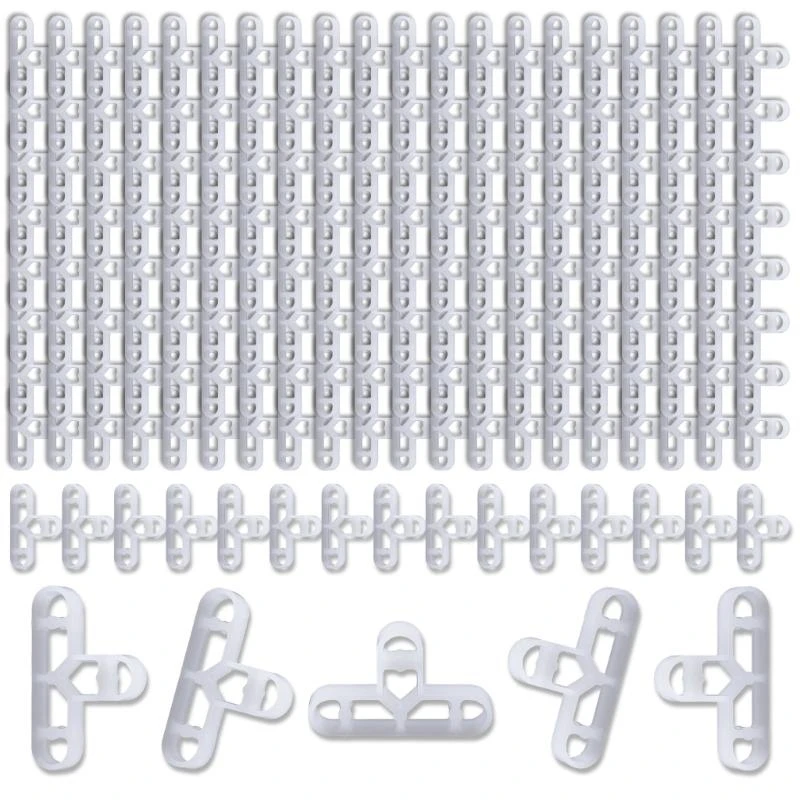 97qc 200pcs 3/8 дюймов Плитки Пейсеры для последовательных макетов кирпичного шпона и напольных покрытий