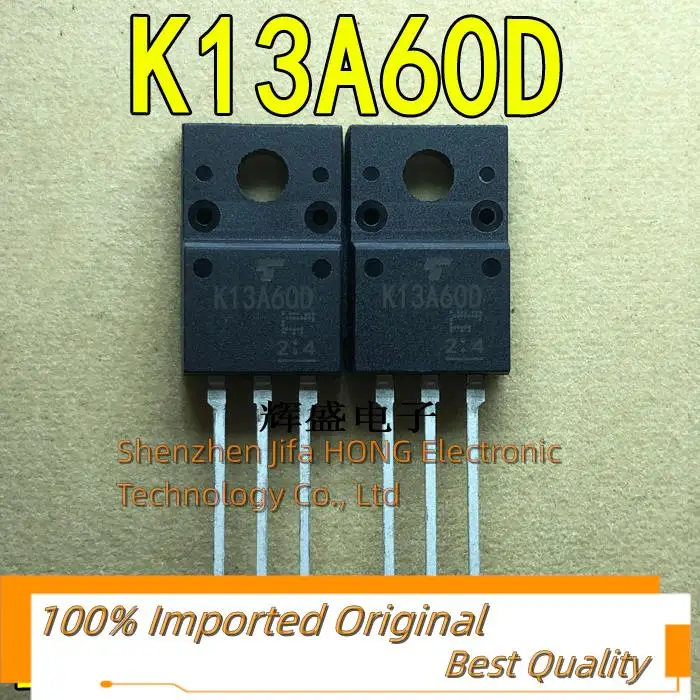 10PCS/Lot   K13A60D K13A65U TK13A60D TK13A65U  TO-220F 600V 13A  MOSFET Best Quality