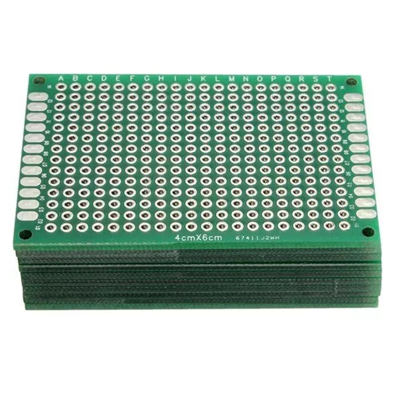 20PCS/Lot 5x7 4x6 3x7 2x8cm Double Sided Prototype Diy Universal Printed Circuit PCB Board Protoboard Pcb Kit Breadboard Set