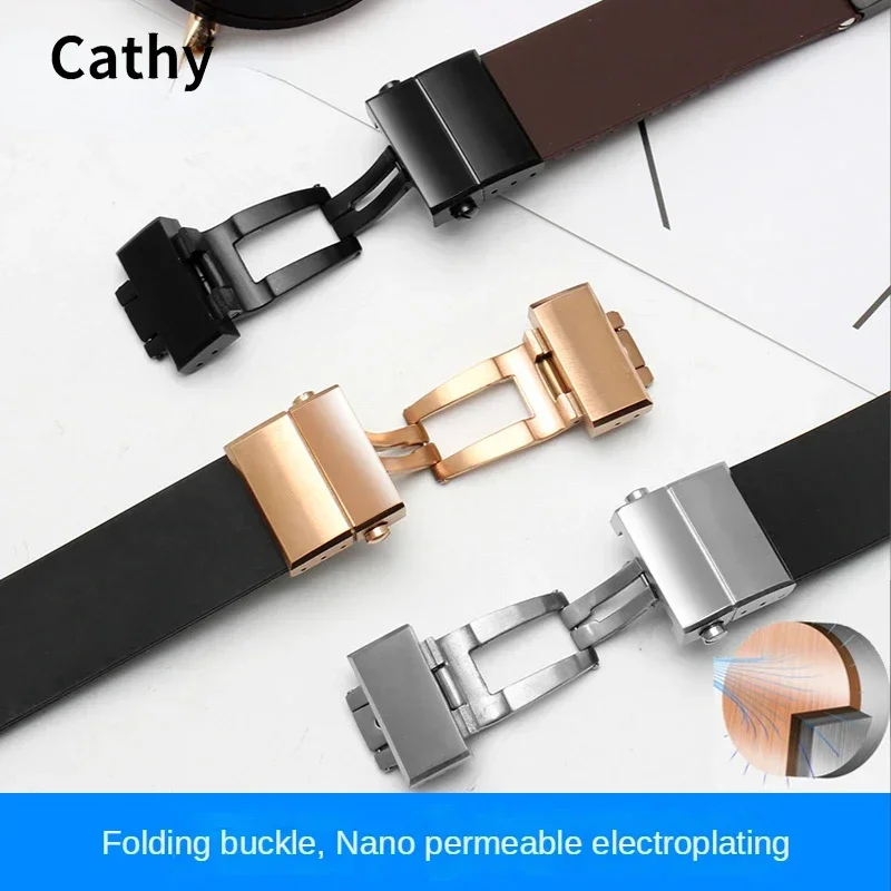 Ремешок силиконовый для наручных часов Ulysse Nardin, водонепроницаемый резиновый браслет для мужчин и женщин, 25 мм, навигация по мотивам Афин, 1183