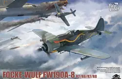 Border BF-009 1/35 Scale Focke-Wulf Fw190 A-8 4in1 (R2/R6/R7/R8) Assemble Plastic Model Kit