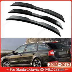 Rear Roof Lip Spoiler For Skoda Octavia RS Mk2 Combi 2005-2007 Tail Wing For Facelift Combi 2008-2013 Universal Spoiler Tuning