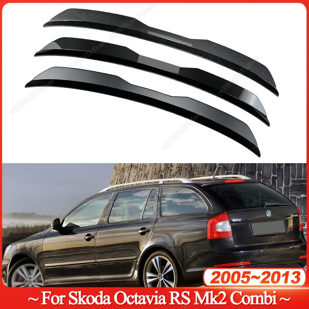 Tylny spojler dachowy do Skody Octavia RS Mk2 Combi 2005-2007 Skrzydło tylne do Facelift Combi 2008-2013 Uniwersalny spojler tuningowy