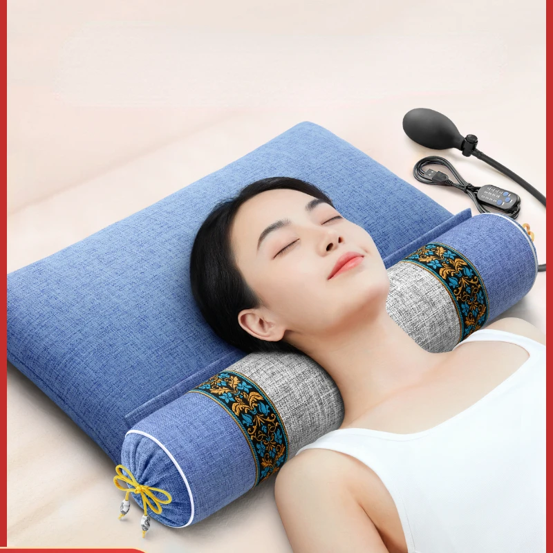 

Cervical neck pillow herbal medicine to help sleep repair pillow massage