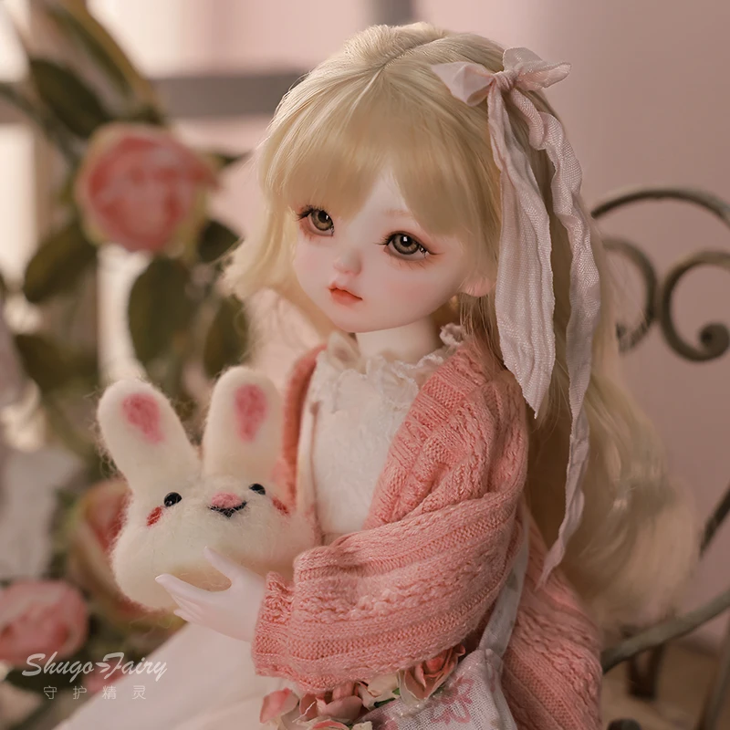 

Genuine 1/6 Bjd Doll Sweet Young Girl Shepherdess Pastoralism Doubao Spring Outing Toys High Quality Ball Jointed Dolls Fullset