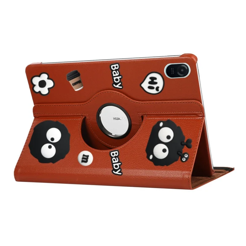 Funda For Redmi Pad 2 Case 2025 360 Rotating PU Leather Stand DIY Cover For Capa Xiaomi Redmi Pad 2 Case Cover 11inch Coque
