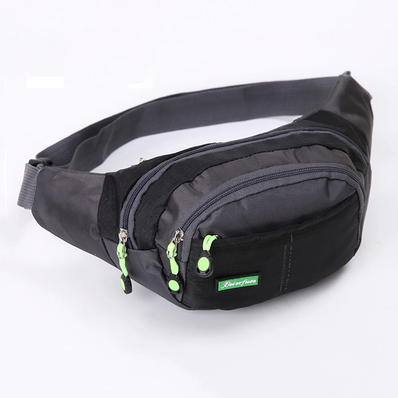 Functional Waist Bag Outdoor Running Walking Sport Fitness Multifunctional Phone Key Packet Waterproof Fashionable Diagonal Bags