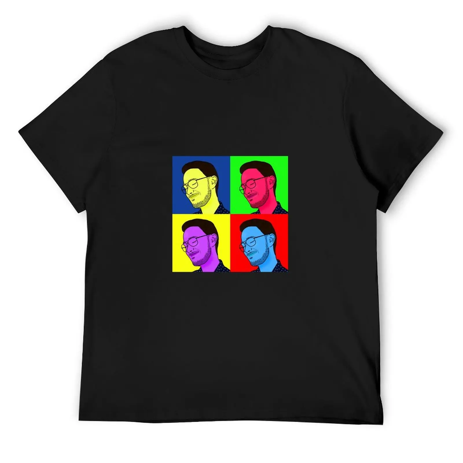 

Self Warhol Portrait T-Shirt custom shirt tshirts personalised Personalized t-shirt tee shirts for men