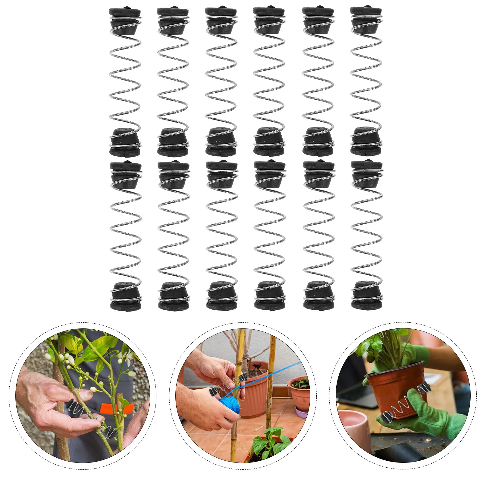 

35Pcs Replacement Springs for Pruning Shears High Elasticity Soft Pad Pruner Accessories Easy Install for Garden Tool Repair