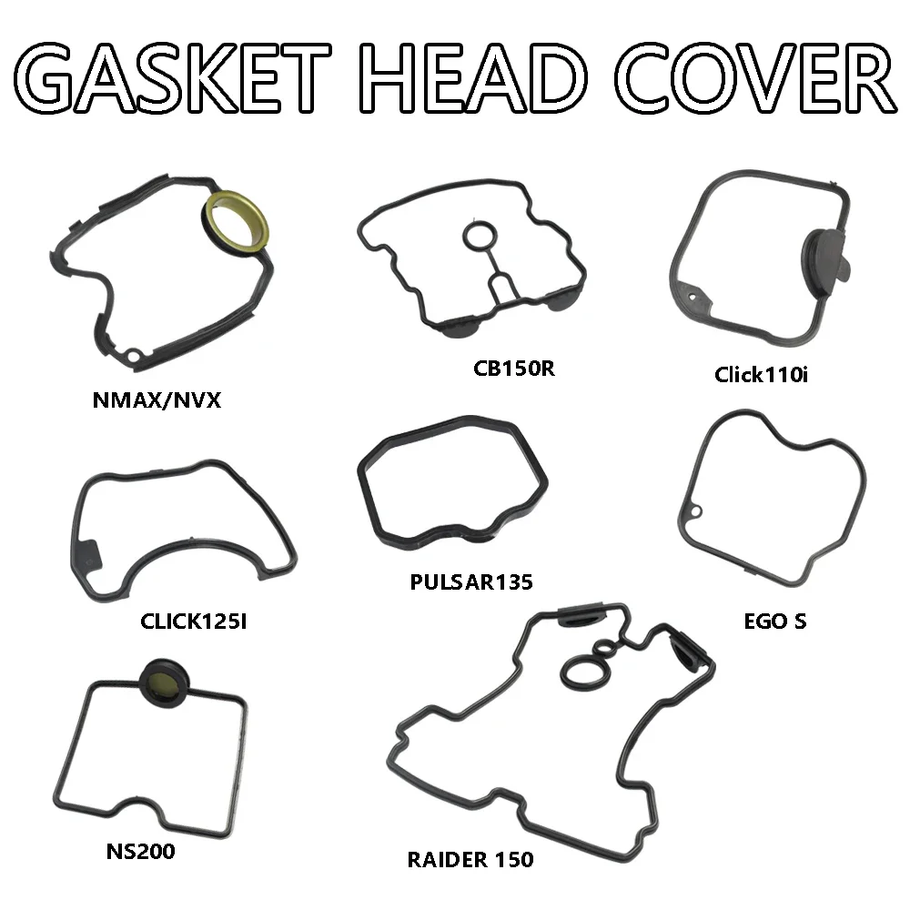 Head Cover Gasket For Vario Pcx Adv Click 125 150 Cbr Rs150 Ns200 Raider 125 150 Aerox Nvx Nmax V1 V2 Sniper155 Rouser135 Ct150