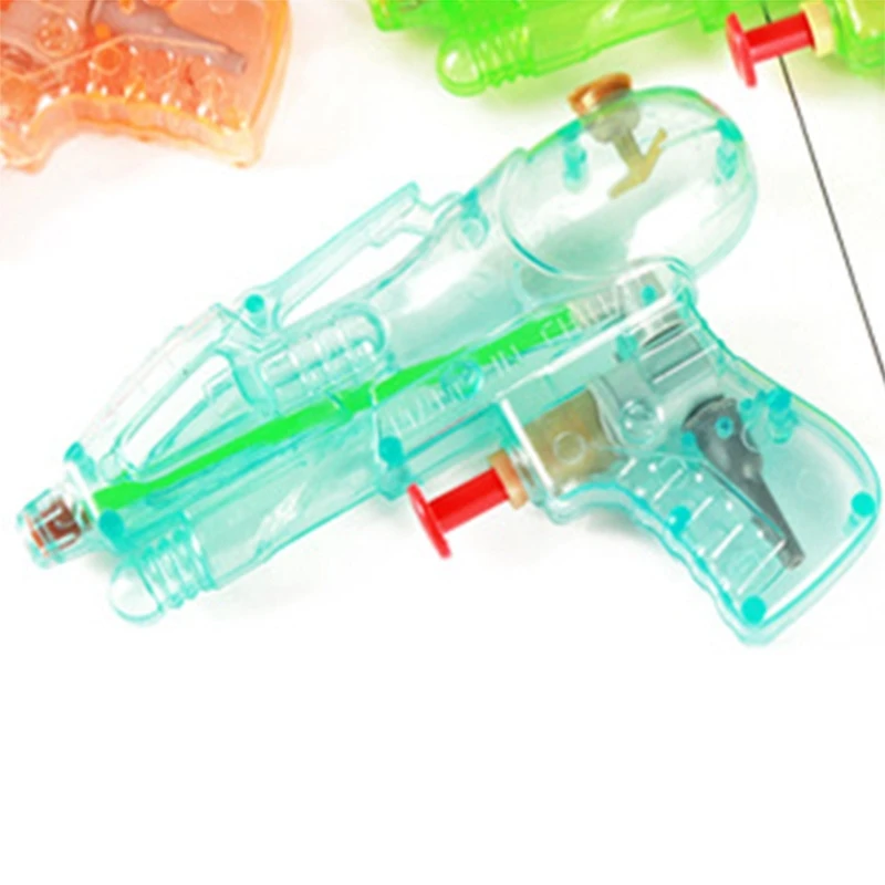 5 PCS Kinderspielzeug Wasserpistolen Mini Transparent Wasserpistolen Kinder Sommer Outdoor Kampf Strand Blaster Spielzeug