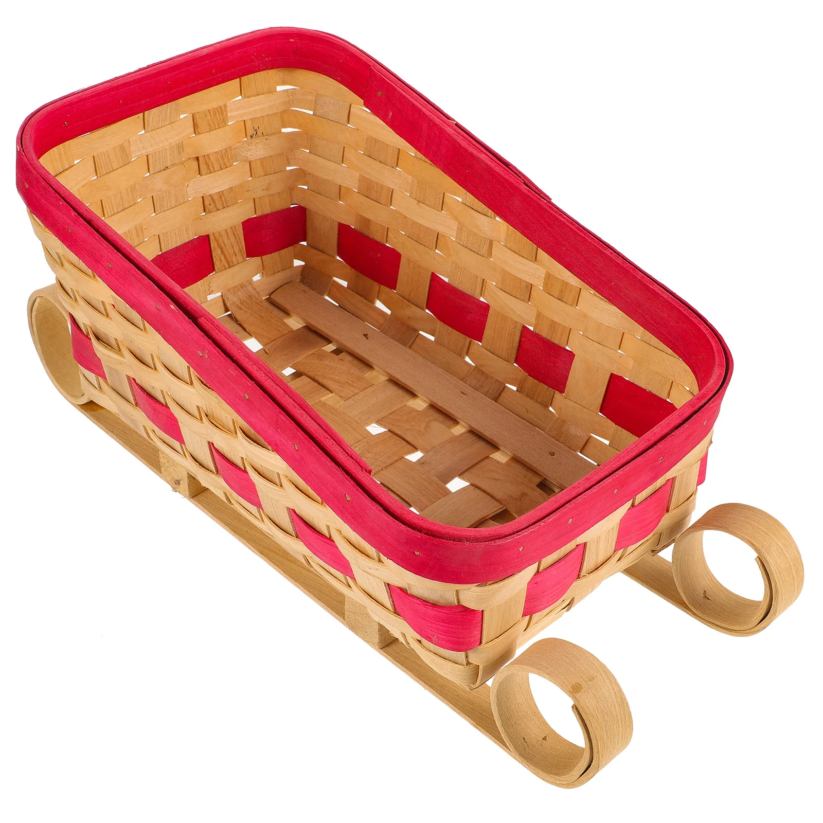 

Christmas Sleigh Decoration Xmas Sleigh Ornament Fine Workmanship Desktop Tabletop Xmas Party Decor Christmas Decorations