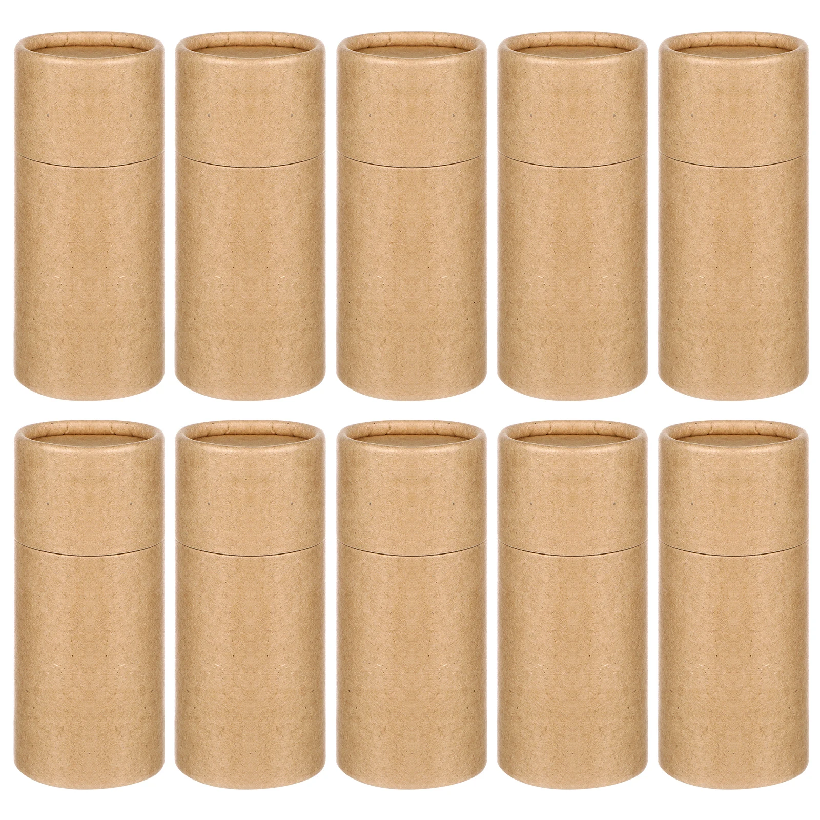 10 قطعة زجاجة الزيت العطري ورقة اسطوانة التعبئة صناديق براون كرافت ورقة هدية تخزين الحاويات زجاجة زيت طبيعي يمكن