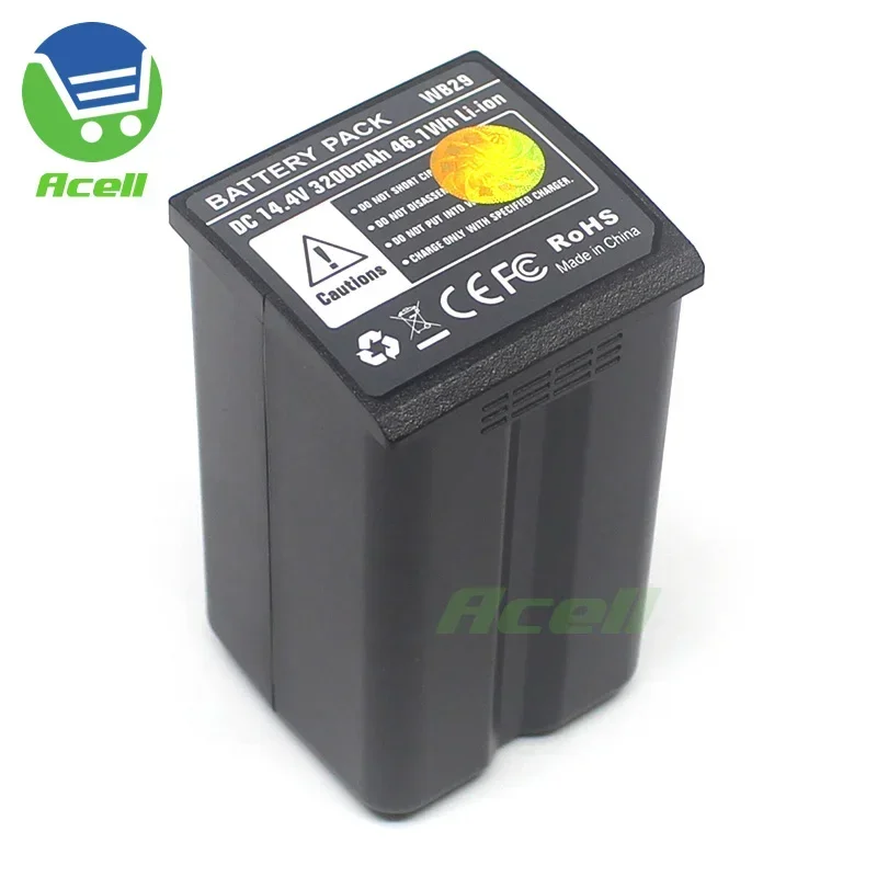 

WB29 Li-ion 14.4V 3200mAh Battery for Godox AD300Pro AD200Pro NEEWER AD200 Outdoor Flash Replace WB29A WB29B WB300P