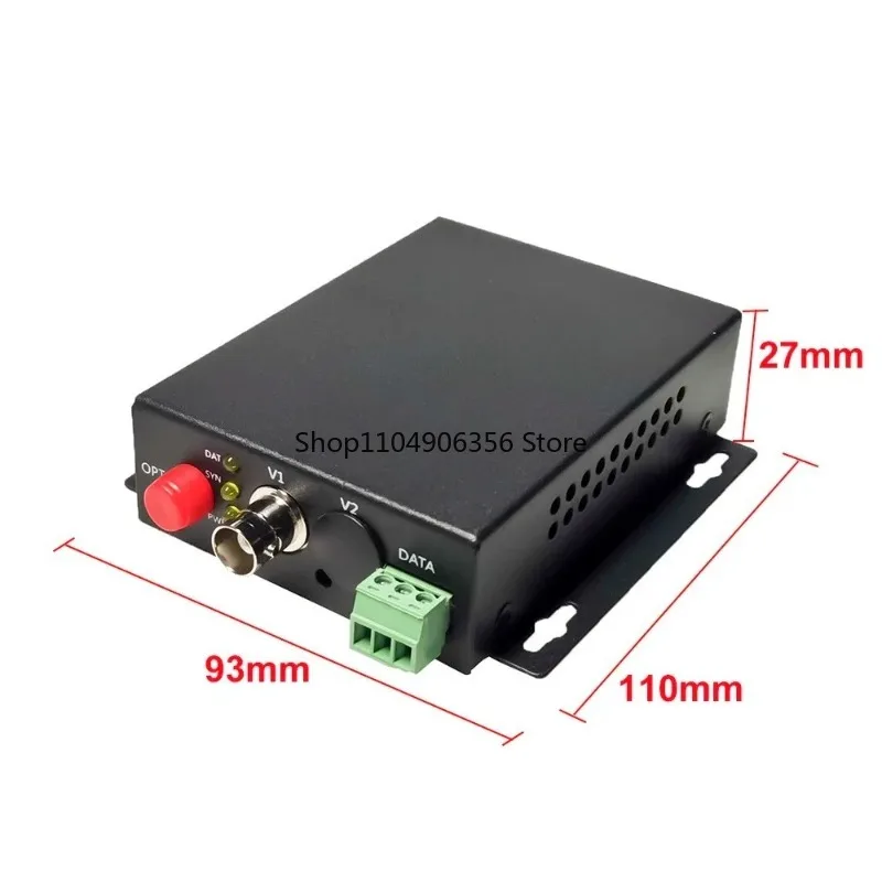 for 1Ch 1080P TVI CVI/AHD Converter Fiber Optic to BNC Digital Video Converter RS485 fiber optical transmitter and receiver