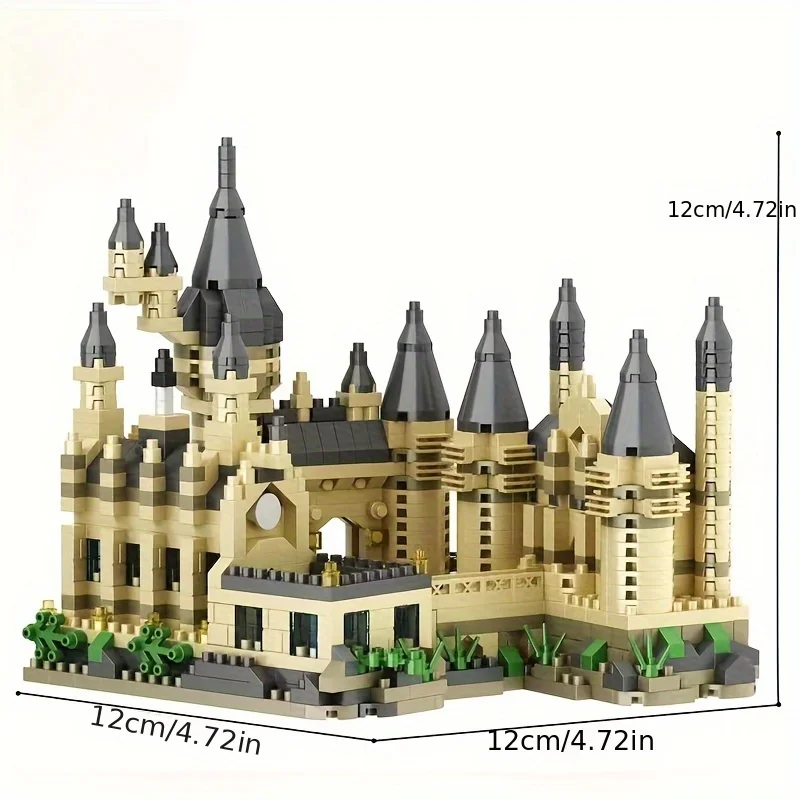 1560 Pieces, Creative Magic Academy Building Blocks, Exercise Hands-On Ability, Abs Material, Suitable for Home, Office Desk Decoration image 6