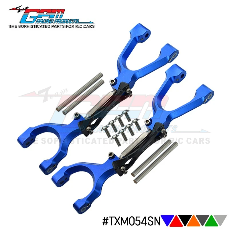 

GPM Aluminum Supporting Mount With Front / Rear Upper Arms Set For X-MAXX 6S/8S