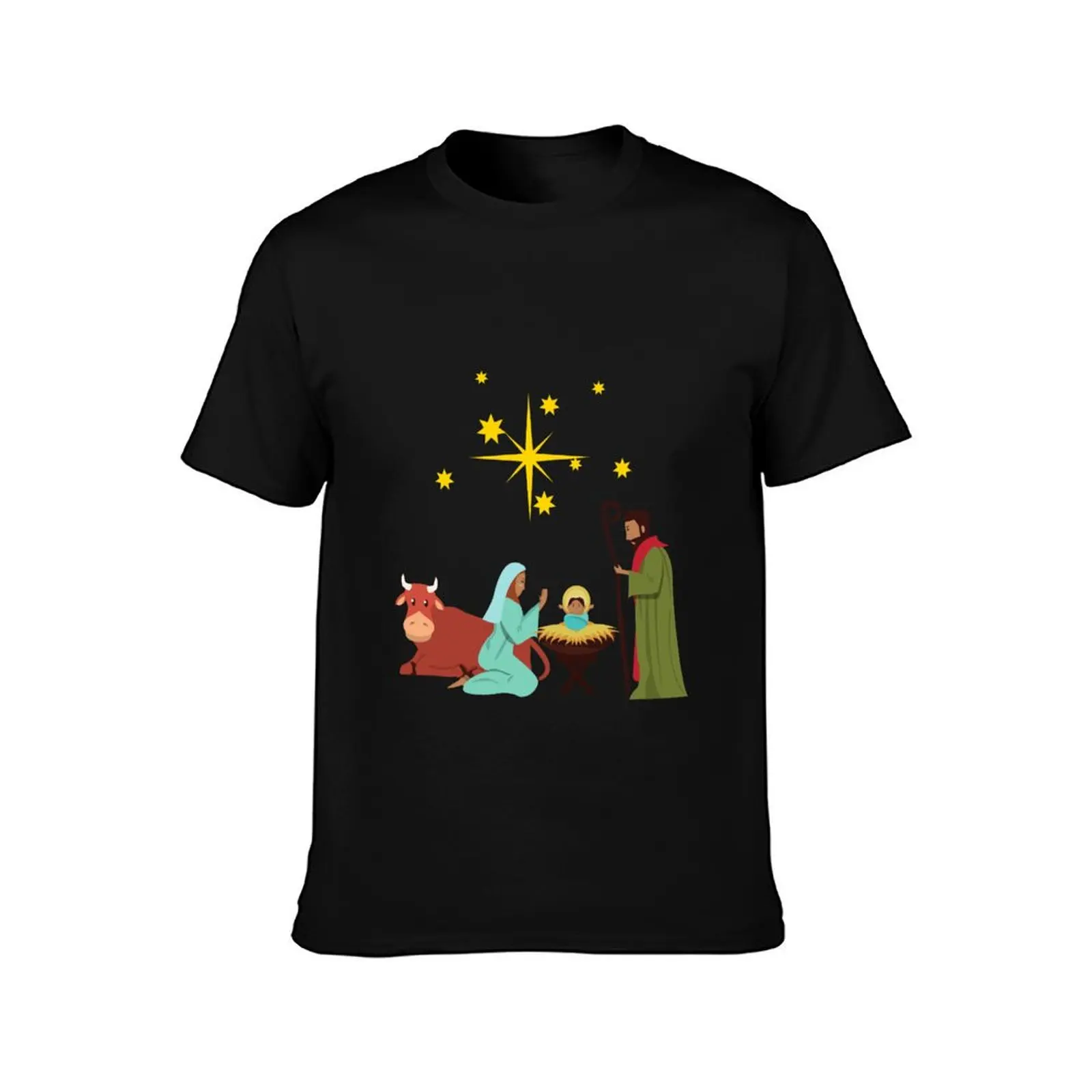 Nativity Scene - Christmas T-Shirt Plus Size All Match Tee Shirt