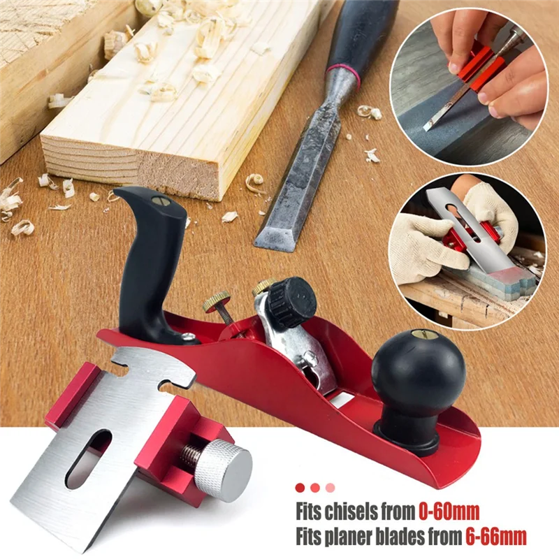 

A63X-Multi-Functional Fixed-Angle Knife Sharpener Grindstone Holder Adjustable Sharpening Stone Holder Aluminum Alloy