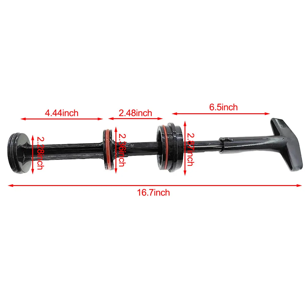 Handle and Piston Assembly for Hayward 2 Inch Push Pull Slide Valve Model SPX0410BA Compatible with SP0410X Series