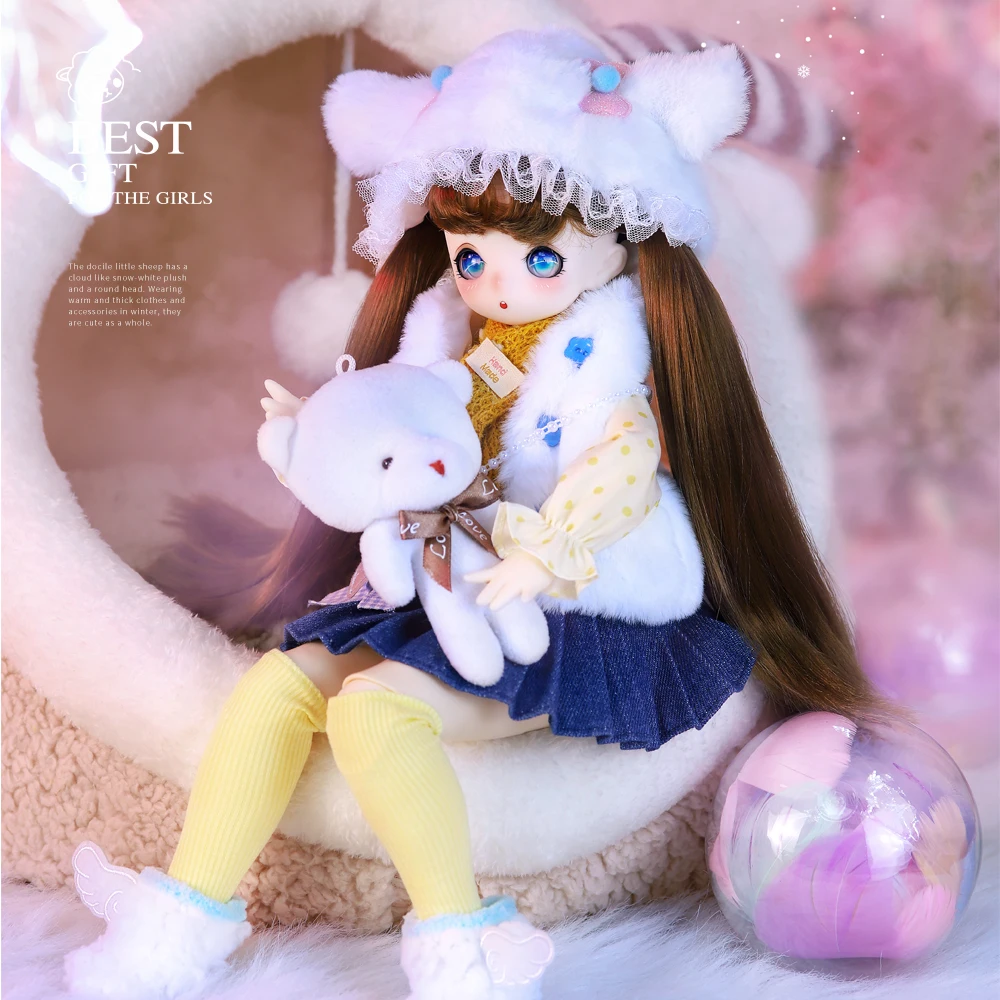 Dolly BJD 1/4 40cm Fadas Anime Coleção Oficial