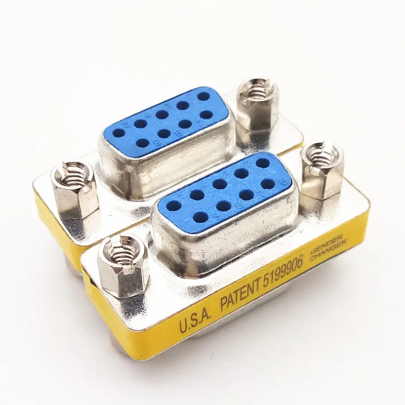 9-pin To 9-pin Male To Male/male To Female/female To Female RS232 Serial Port Adapter DB9 Direct Connector Extension Head E4