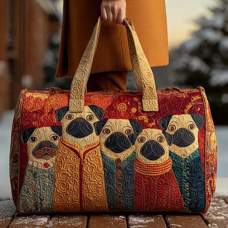 

3D Printed Quilted Bags dog funny Personalized Gifts Custom Bags Handbag Tote Bag Training Travel Bag Beach Hiking Camping