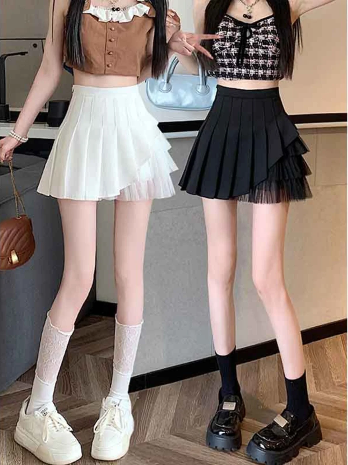 

Bla Me A-Line Skirt Women's Spring Summer New Sle Small Size High Waist Slimming f-length Faionable Skirt