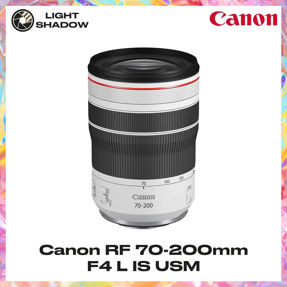 Canon RF70-200mm F4 L IS USM Mirrorless Telephoto Zoom Lens, Compatible with EOS R Series APS-C and Full-Frame Cameras