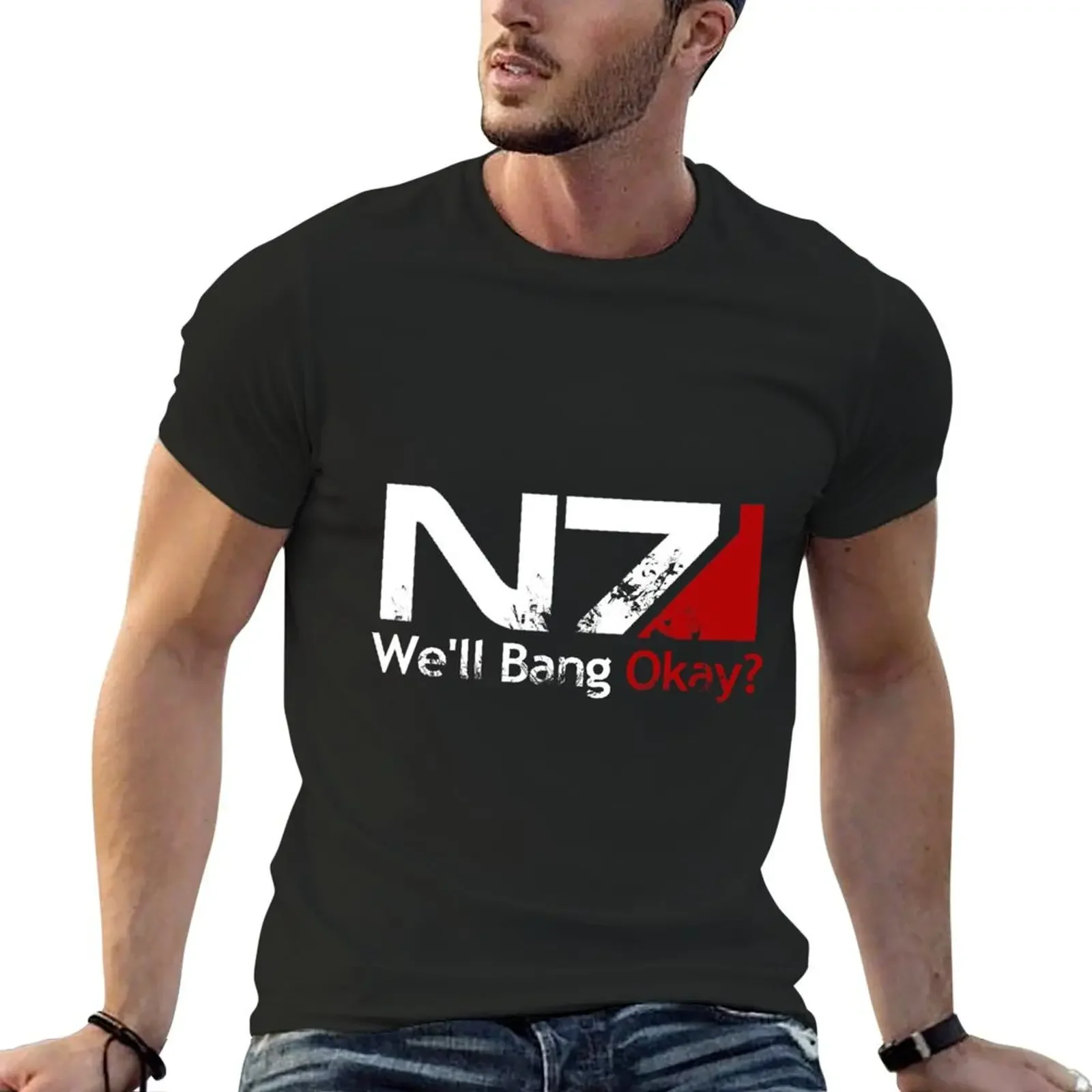 

We'll Bang Okay T-Shirt customizeds oversized graphic tee Short sleeve tee anime stuff plain t shirts men