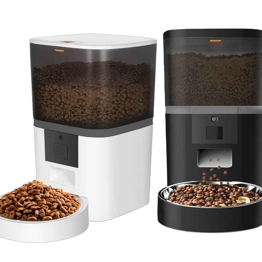 STLF Automatic 4L 6L Pet Small Animal Dog Cat Indoor Device 5V Remote Wireless Digital Food Feeder One Year Guarantee