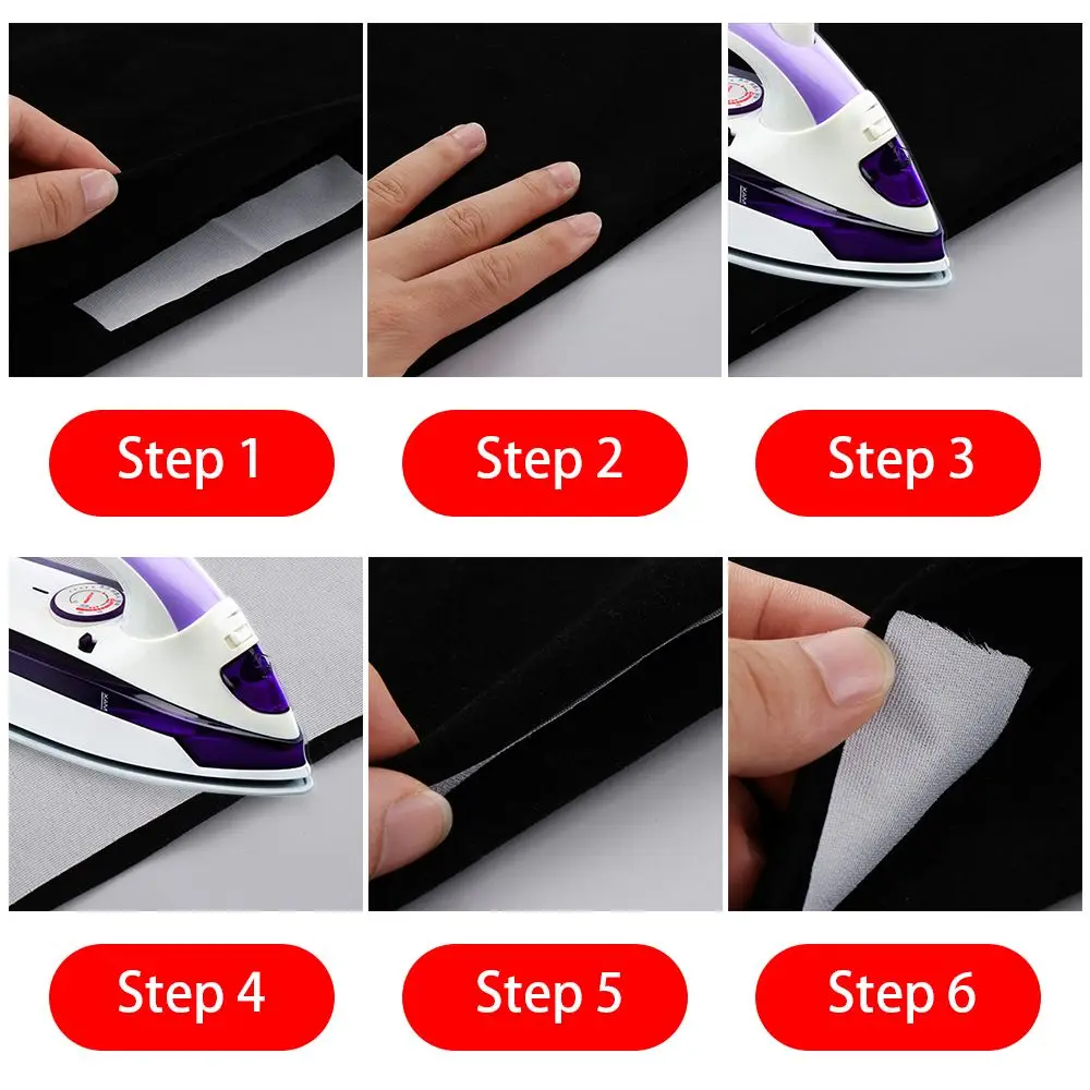 /75D DIY Crafts Clothing Accessories Lightweight Fusible Adhesive Lining Sewing Fabric Sewing Interlining Iron-On Interlining