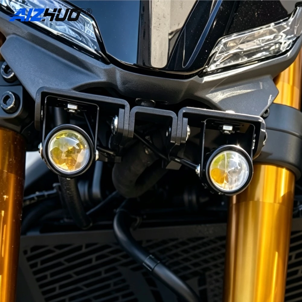 

Motorcycle Spotlights Holder Fog Light Mounting Fog Lamp Support For Yamaha MT09 MT-09 mt09 mt 09 2015 - 2019 2020 Accessoires