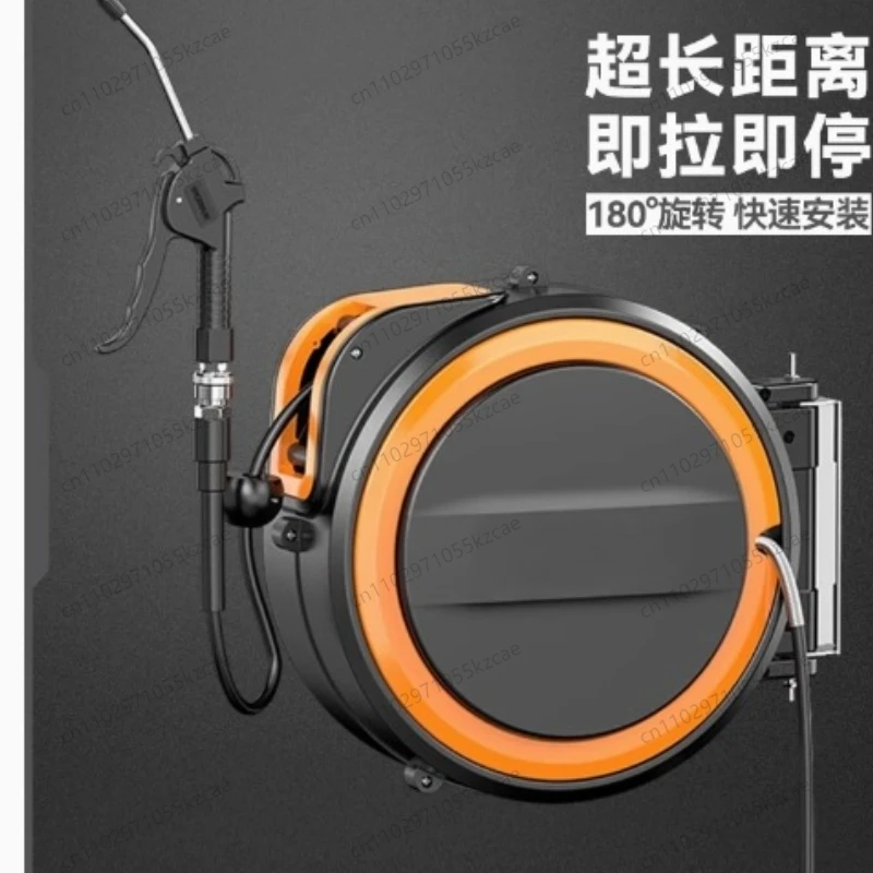 

automatic telescopic auto repair reel electric drum water drum car beauty reel tube collector