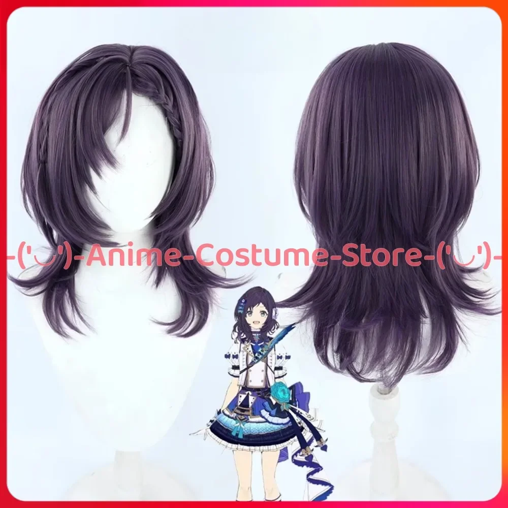 

NIJISANJI VTuber Aiba Hatsuharu Little Idol Косплей Парик Аниме Персонаж Опора Хэллоуин Карнавальный Костюм Для Вечеринки Парики Синтетические Волосы