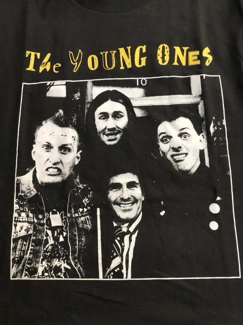 Deadstock The Young Ones Vintage Black Unisex T-Shirt S-2345XL