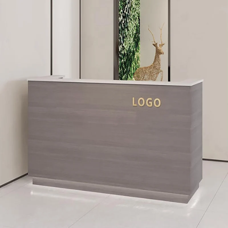 

Hair Salon Cashier Reception Desk Counter Decorations Beauty Modern Reception Desk Counter Nordic Aesthetic Commercial Furniture