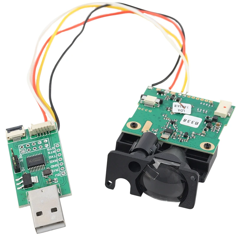 200m Lazer Meter Laser Distance Sensor Laser Sensor Distance Module With RS232 Protocol Laser Distance Measuring Sensor