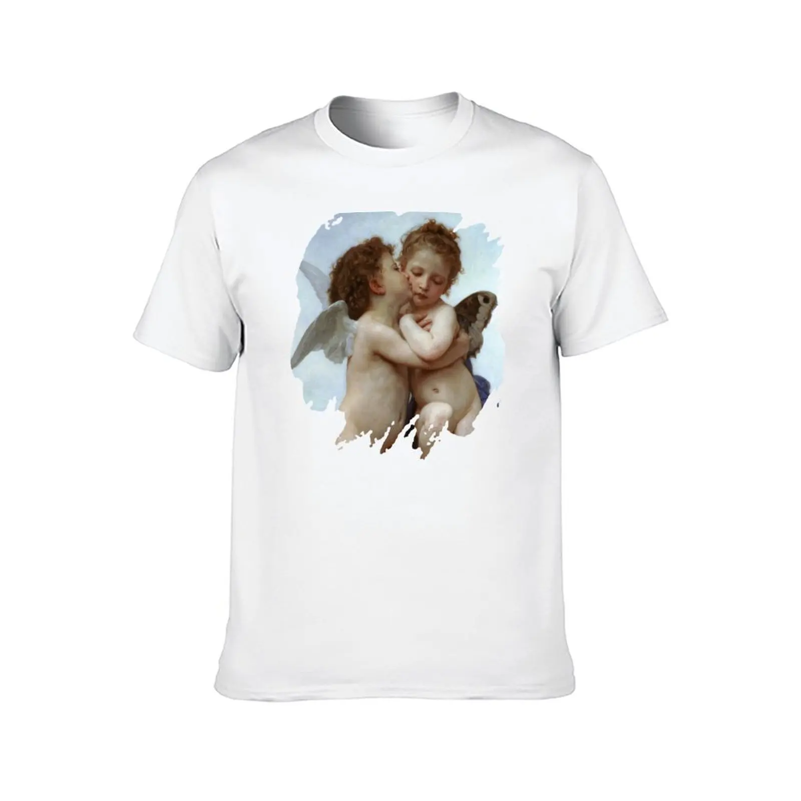 كيوبيد وسفيكي الأطفال خاص تي شيرت تي شيرت للرجل حزمة الأبيض أنيمي تي شيرت للرجل تي شيرت