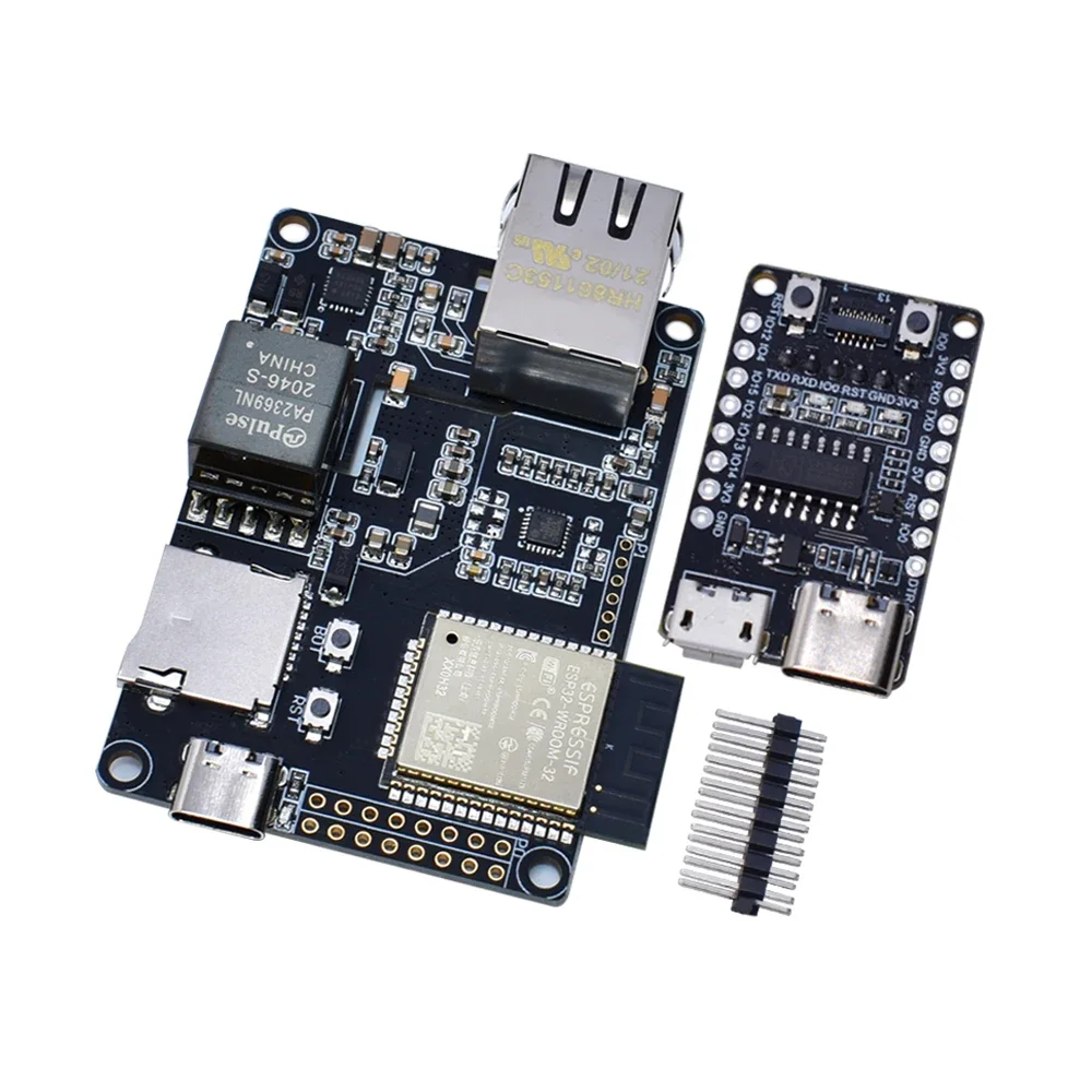 Official TTGO T-Internet-POE ESP32-WROVER-B LAN8720A Chip Ethernet Adapter And Downloader Expansion Board Programmable Hardware