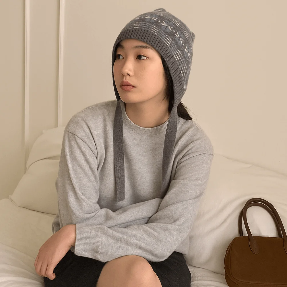 

Ретро богемный тюрбан, вязаный треугольный платок, винтажный фартук с принтом, теплый пояс, женский хип-шарф