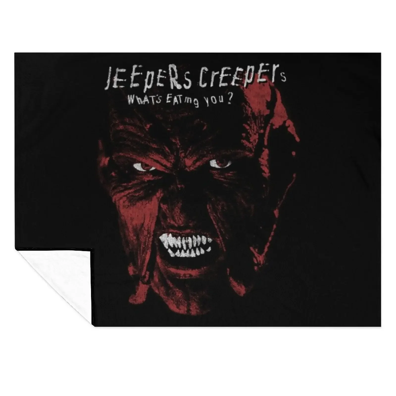 

Jeepers Creepers Throw Blanket For Decorative Sofa Sofas Designers Custom Blankets